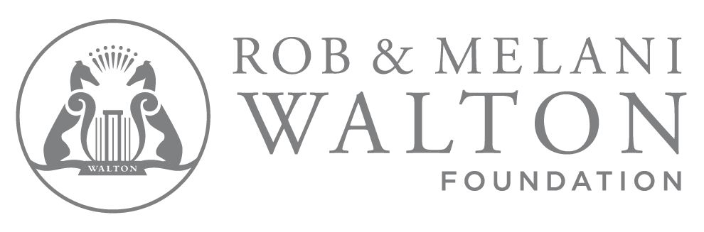 Rob and Melani Walton Foundation Logo