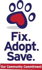 Fix. Adopt. Save. Logo