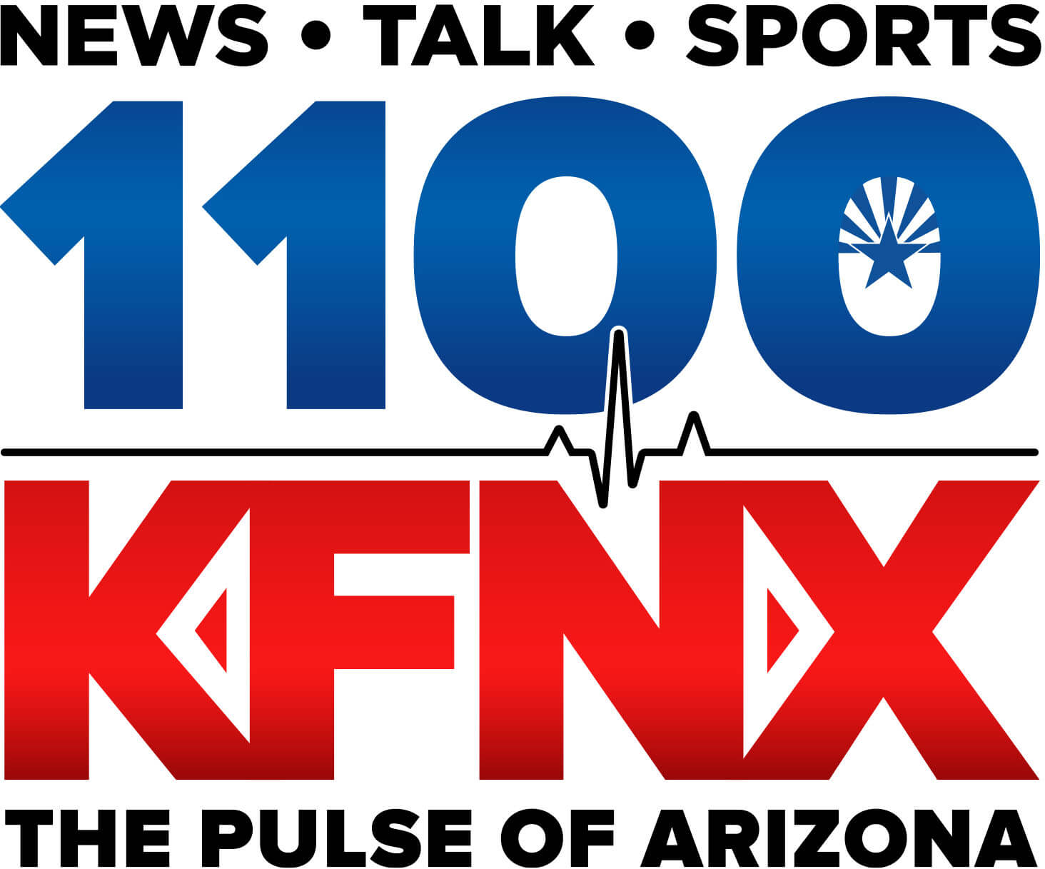 1100 KFNX logo